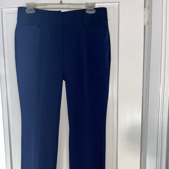 New York & Company Straight Leg Pant Signature Fit Flex 7th Avenue 6 P - Picture 1 of 5